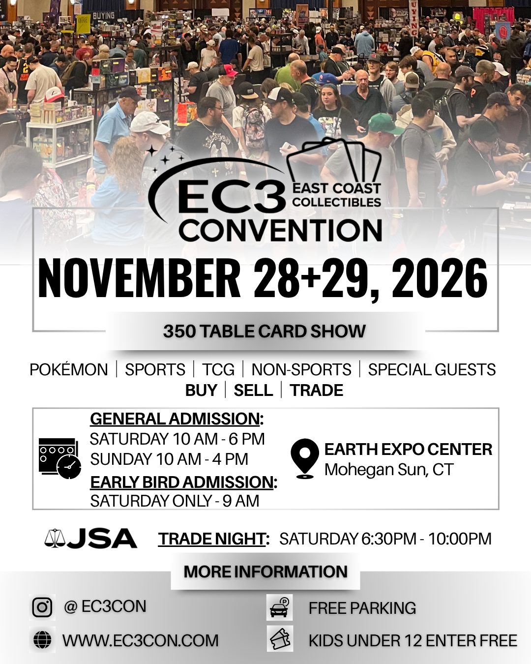 Flyer for East Coast Collectibles Convention