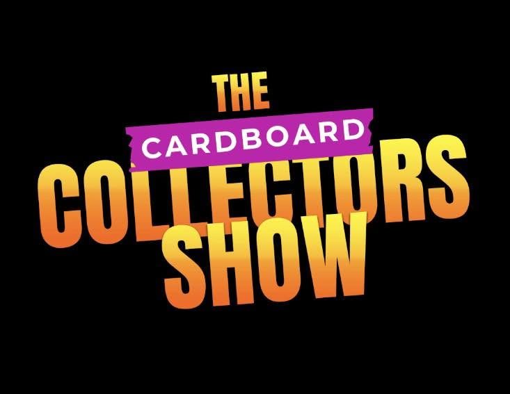 Flyer for KATY CARD SHOW SPONSORED BY THE CARDBOARD COLLECTORS SHOW