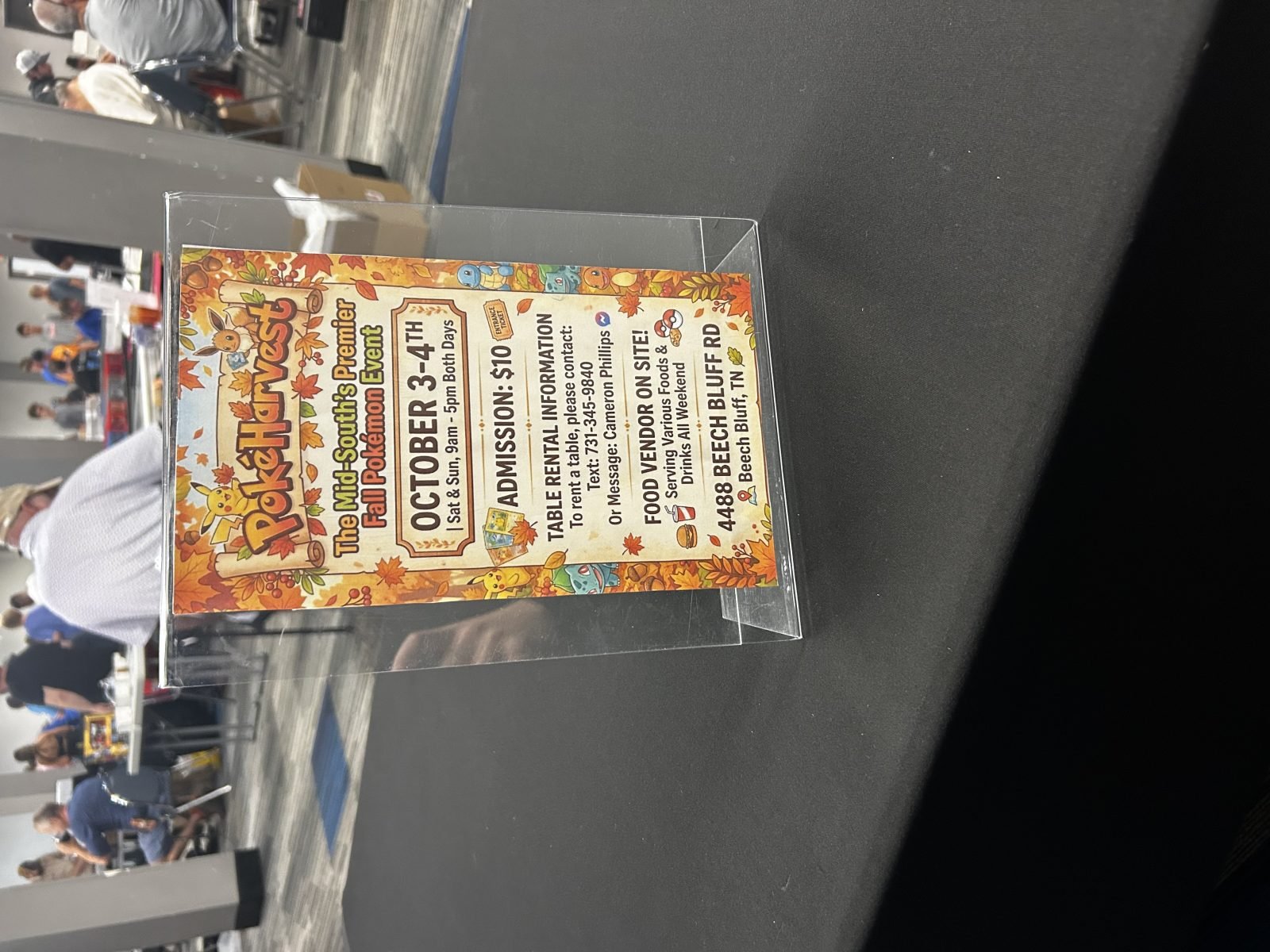 Flyer for PokéHarvest