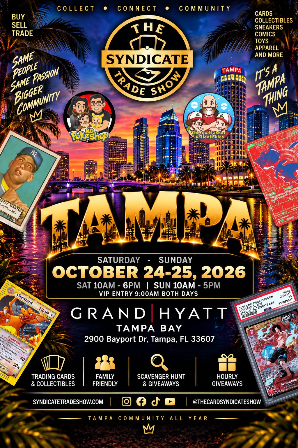 Flyer for The Syndicate Trade Show - Tampa