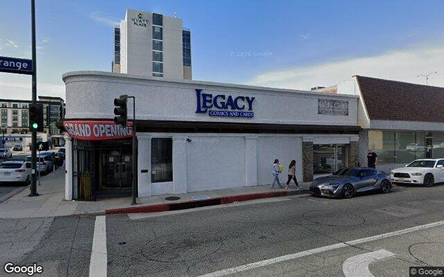 Legacy Comics & Cards storefront