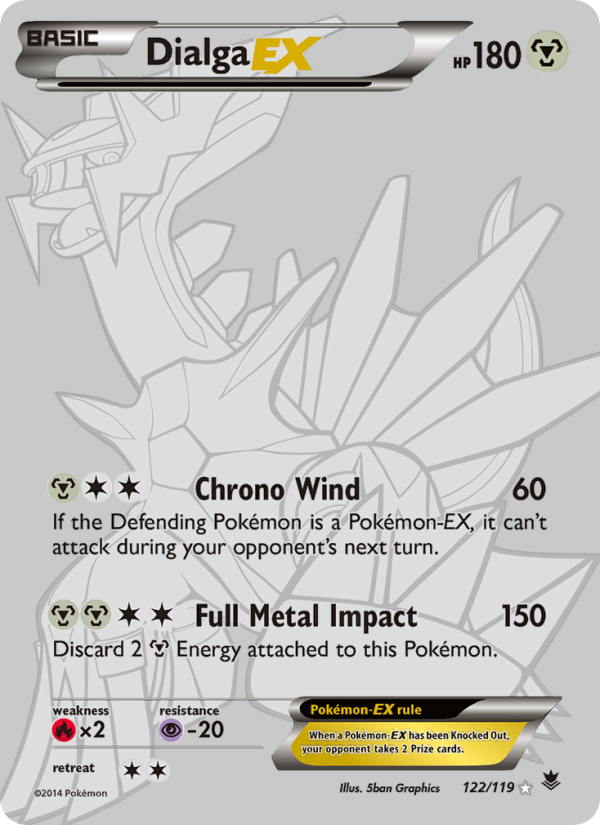 Dialga EX (122 Secret Rare)
