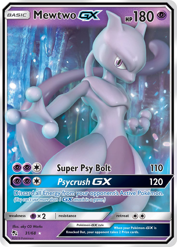Mewtwo GX (Secret Shining)