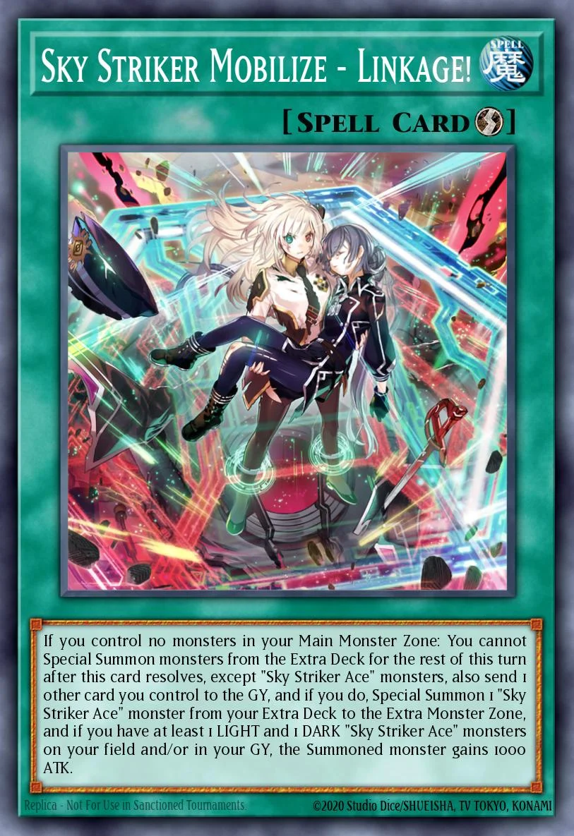 Sky Striker Mobilize - Linkage! (Starlight Rare)