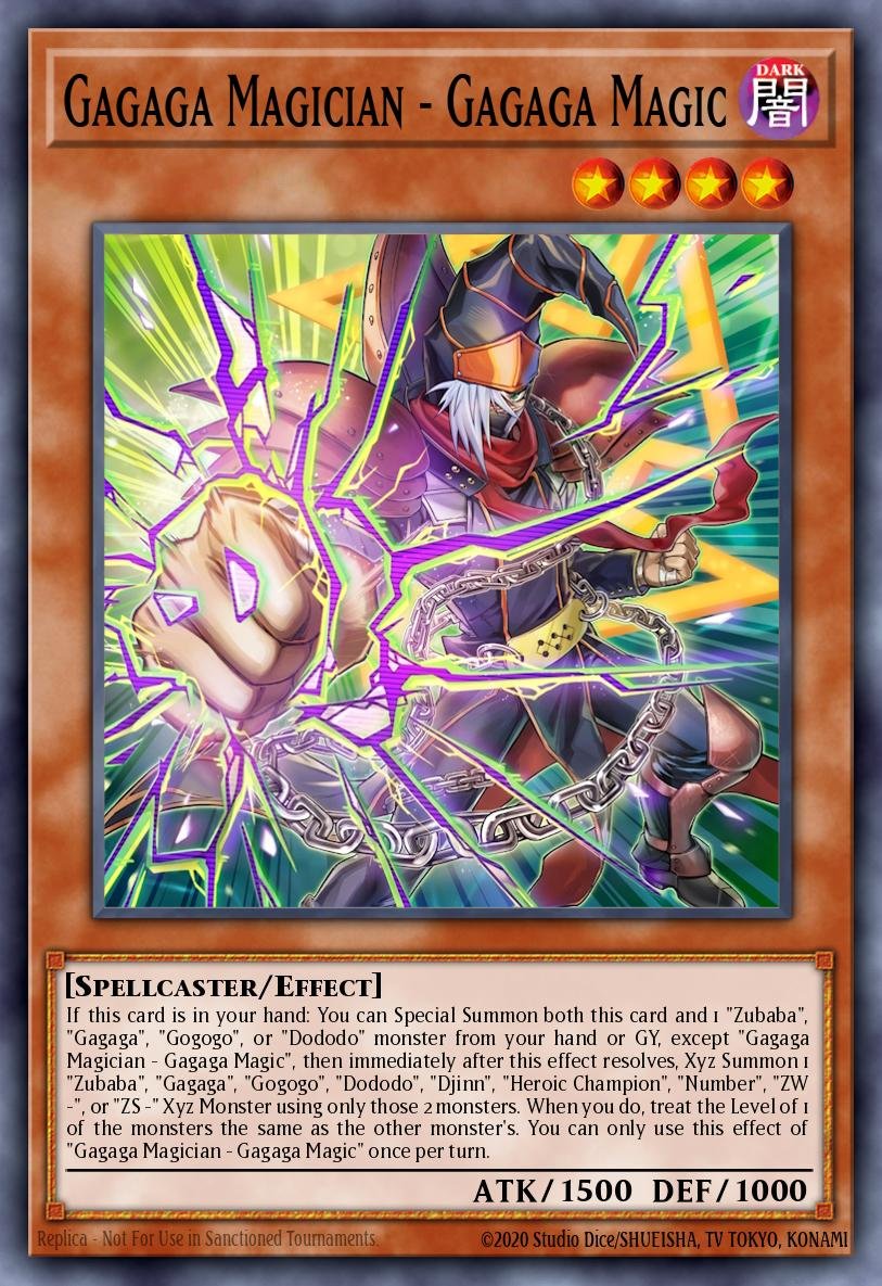 Gagaga Magician - Gagaga Magic (Starlight Rare) (Extended Art)