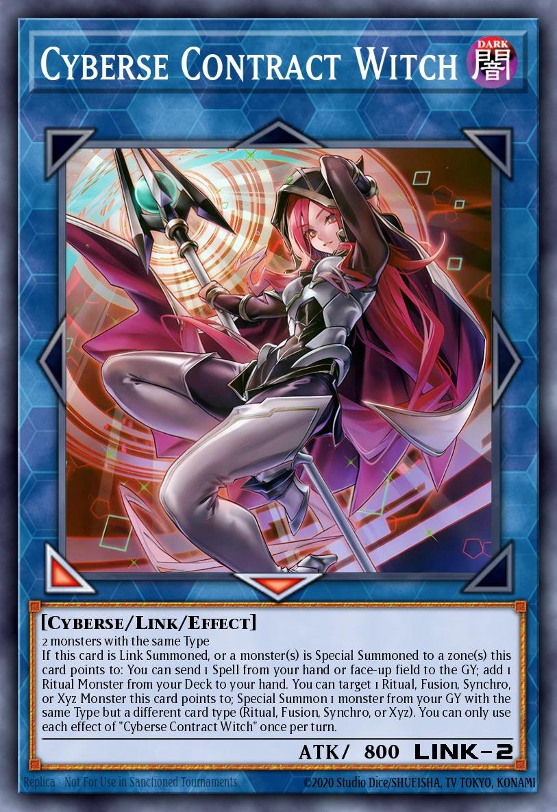 Cyberse Contract Witch (Starlight Rare) (Extended Art)