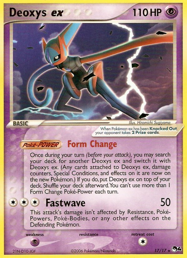 Deoxys EX (Team Plasma) (Full Art)