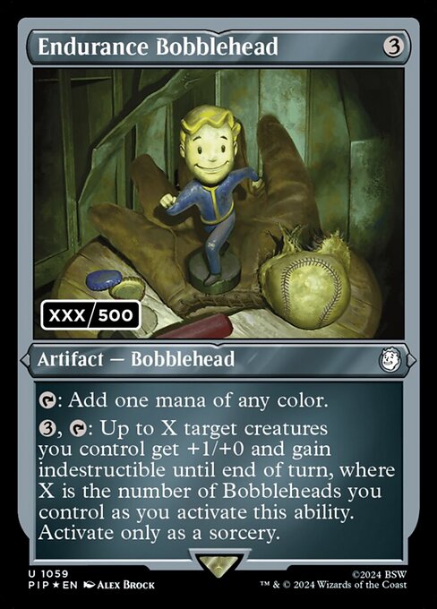 Endurance Bobblehead (Serial Numbered)