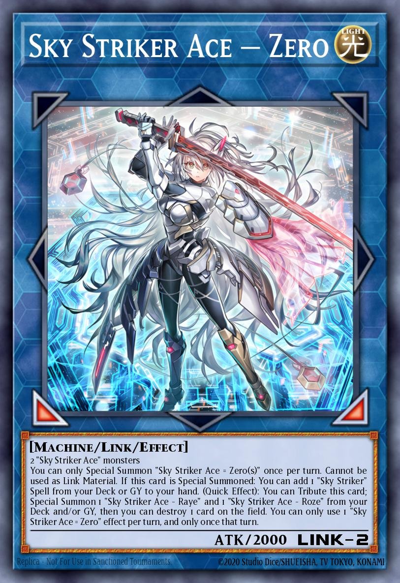 Sky Striker Ace = Zero (Starlight Rare)