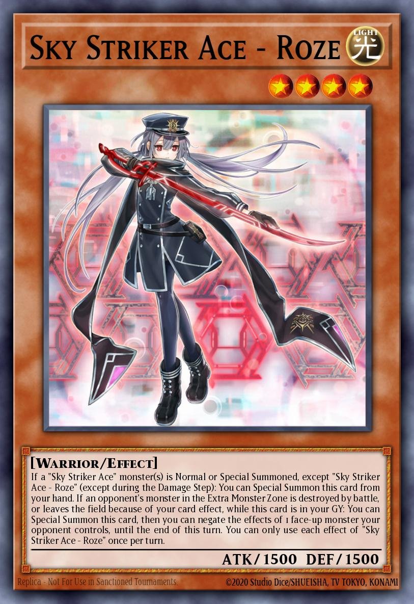 Sky Striker Ace - Roze (Alternate Art) (Quarter Century Secret Rare)