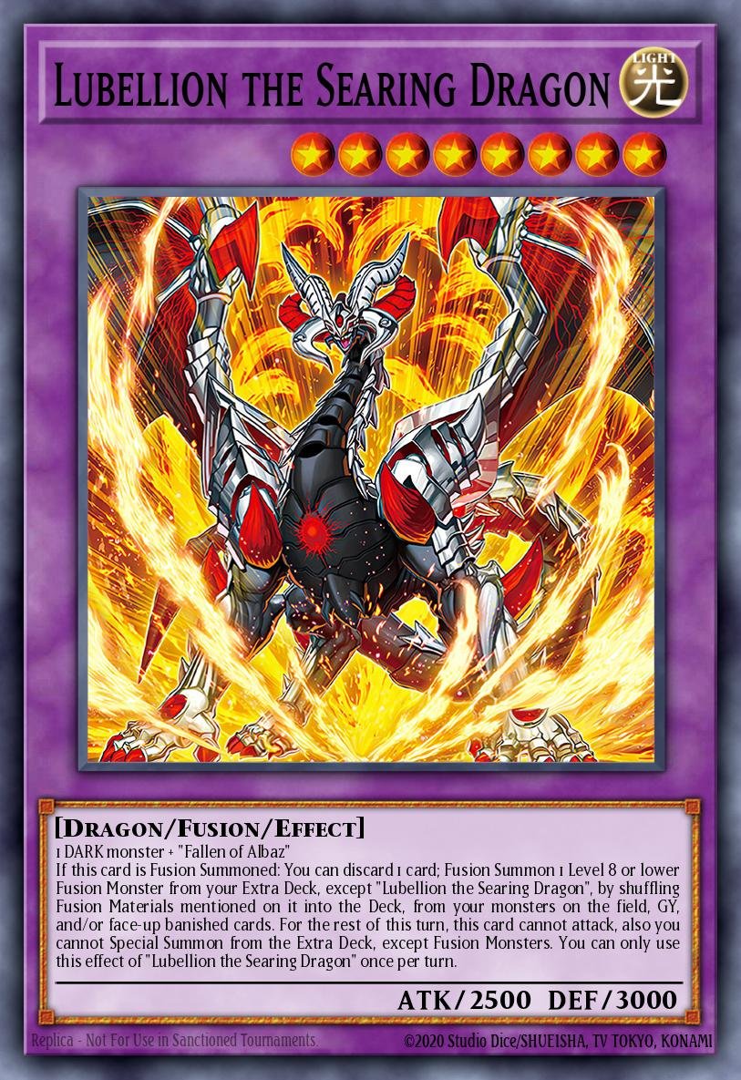 Lubellion the Searing Dragon (Quarter Century Secret Rare)