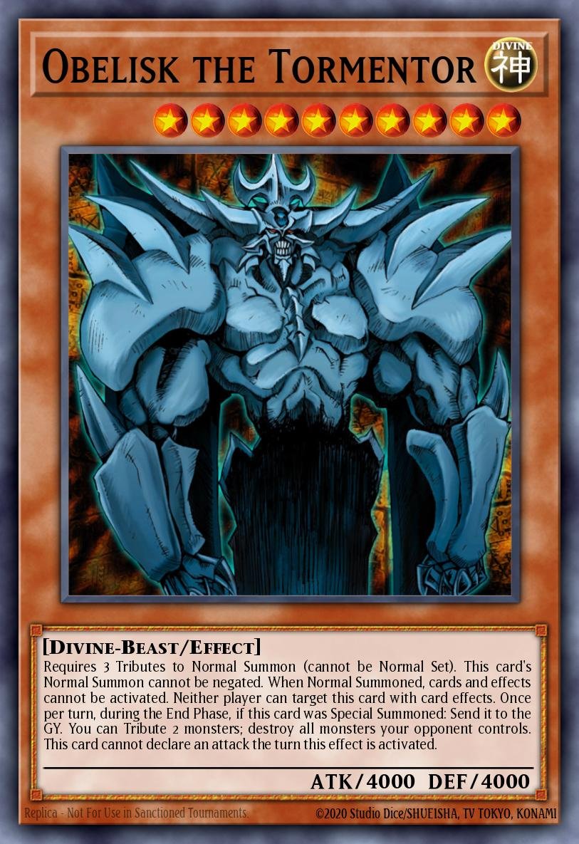 Obelisk the Tormentor (Secret Rare)