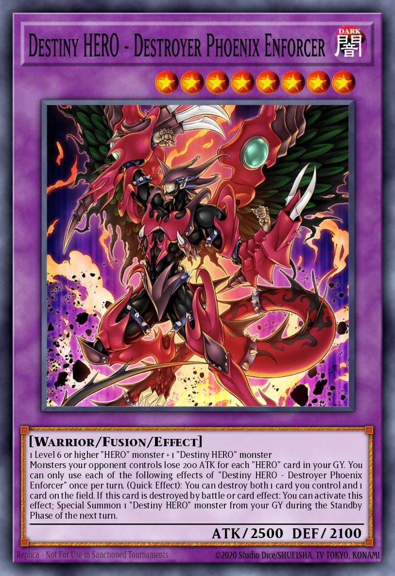 Destiny HERO - Destroyer Phoenix Enforcer (Starlight Rare)