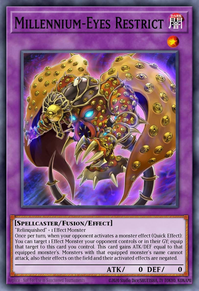 Millennium-Eyes Restrict (Ultra Pharaoh's Rare)