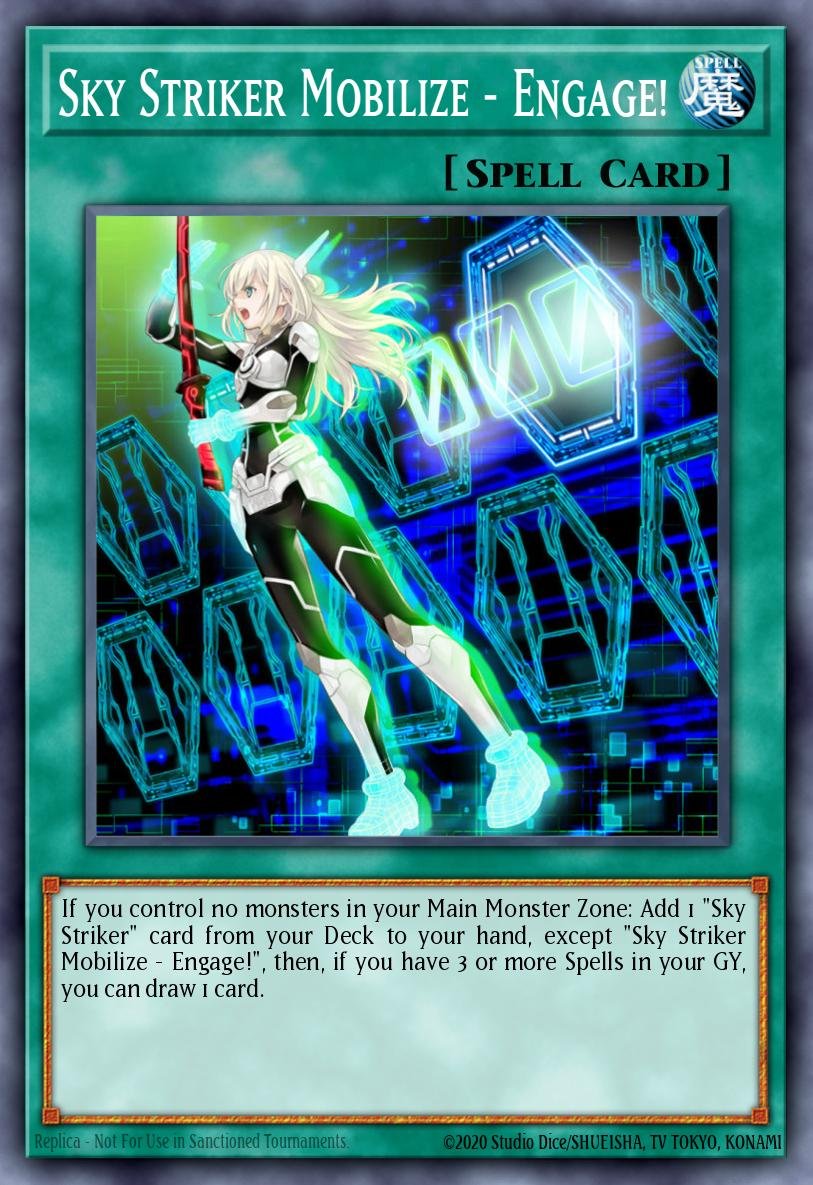 Sky Striker Mobilize - Engage! (Quarter Century Secret Rare)