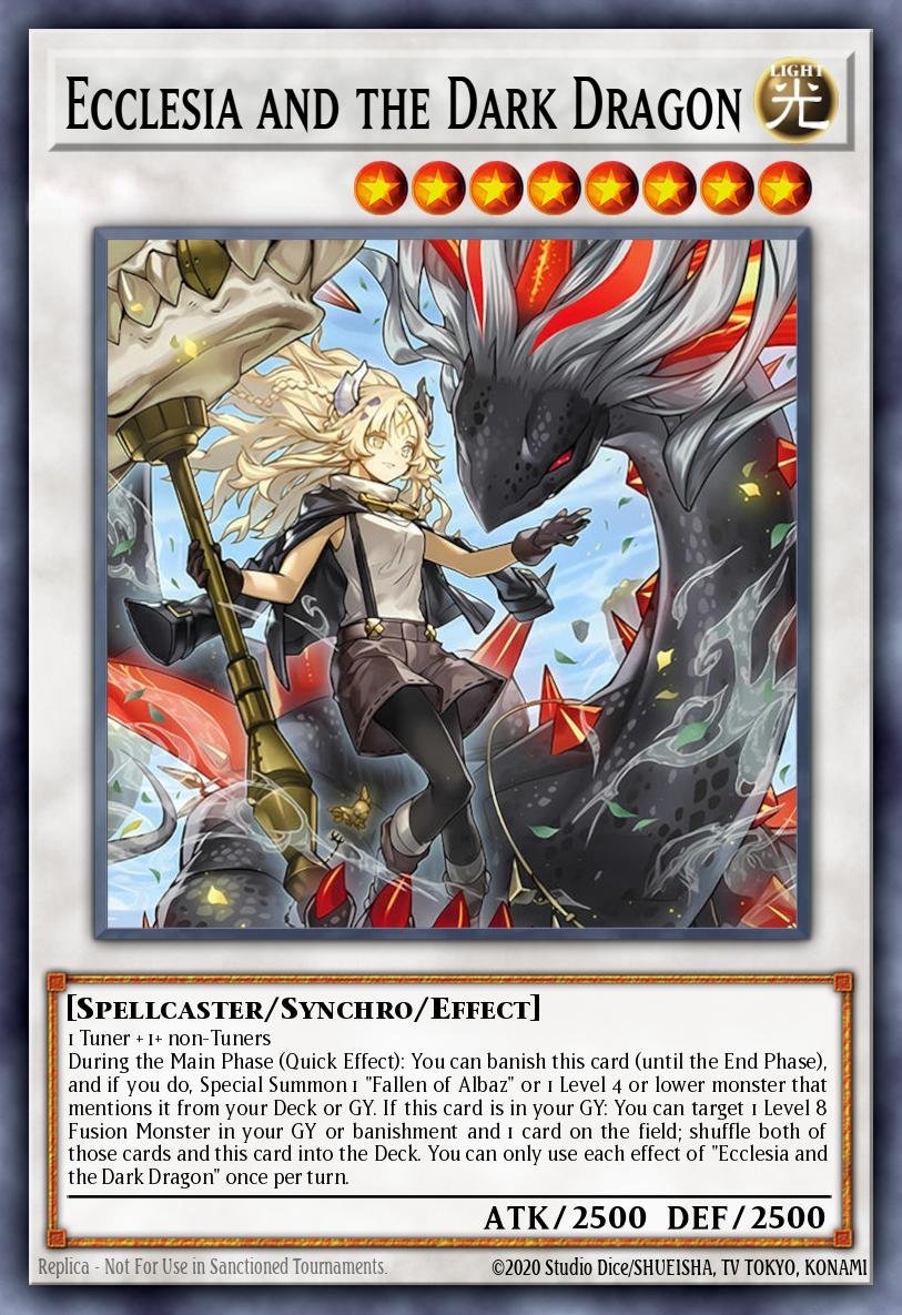 Ecclesia and the Dark Dragon (Starlight Rare)