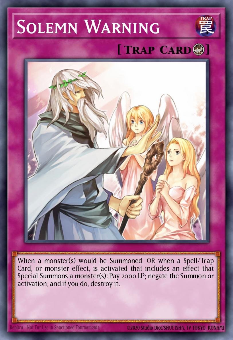 Solemn Warning (UTR)