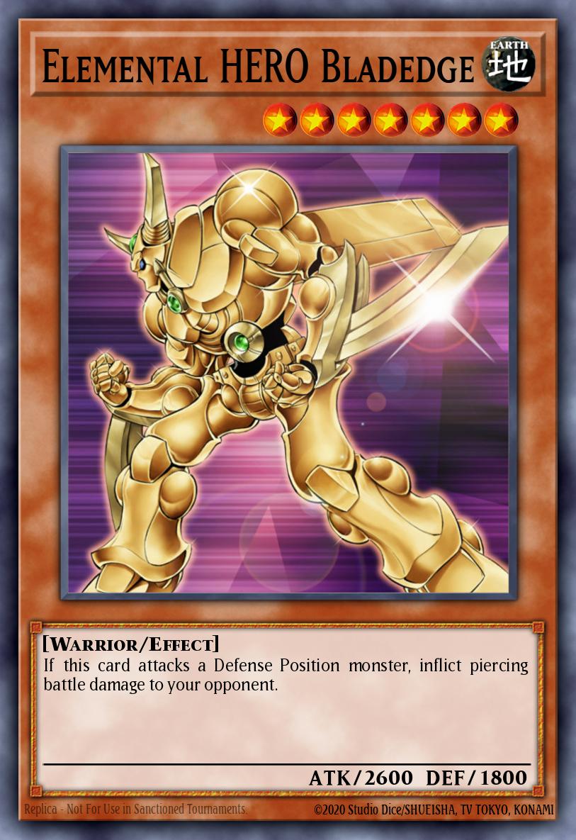 Elemental Hero Bladedge (UTR)