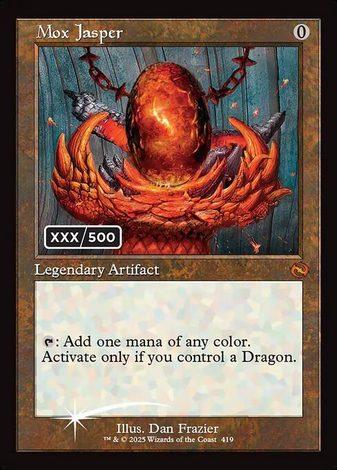 Mox Jasper (Serial Numbered)