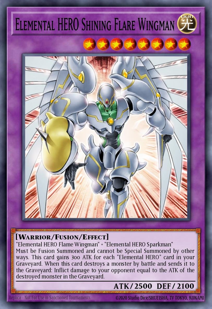 Elemental Hero Shining Flare Wingman (UTR)