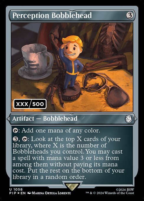 Perception Bobblehead (Serial Numbered)