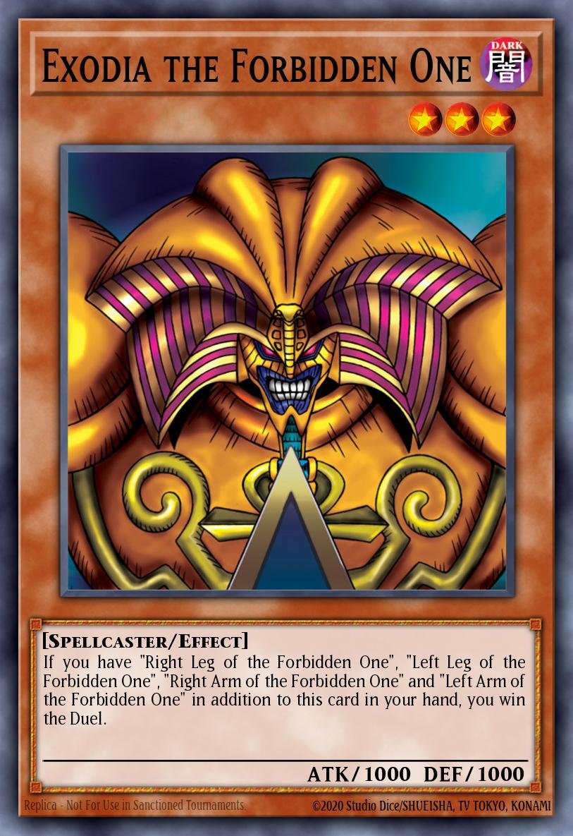 Exodia the Forbidden One (ESR)
