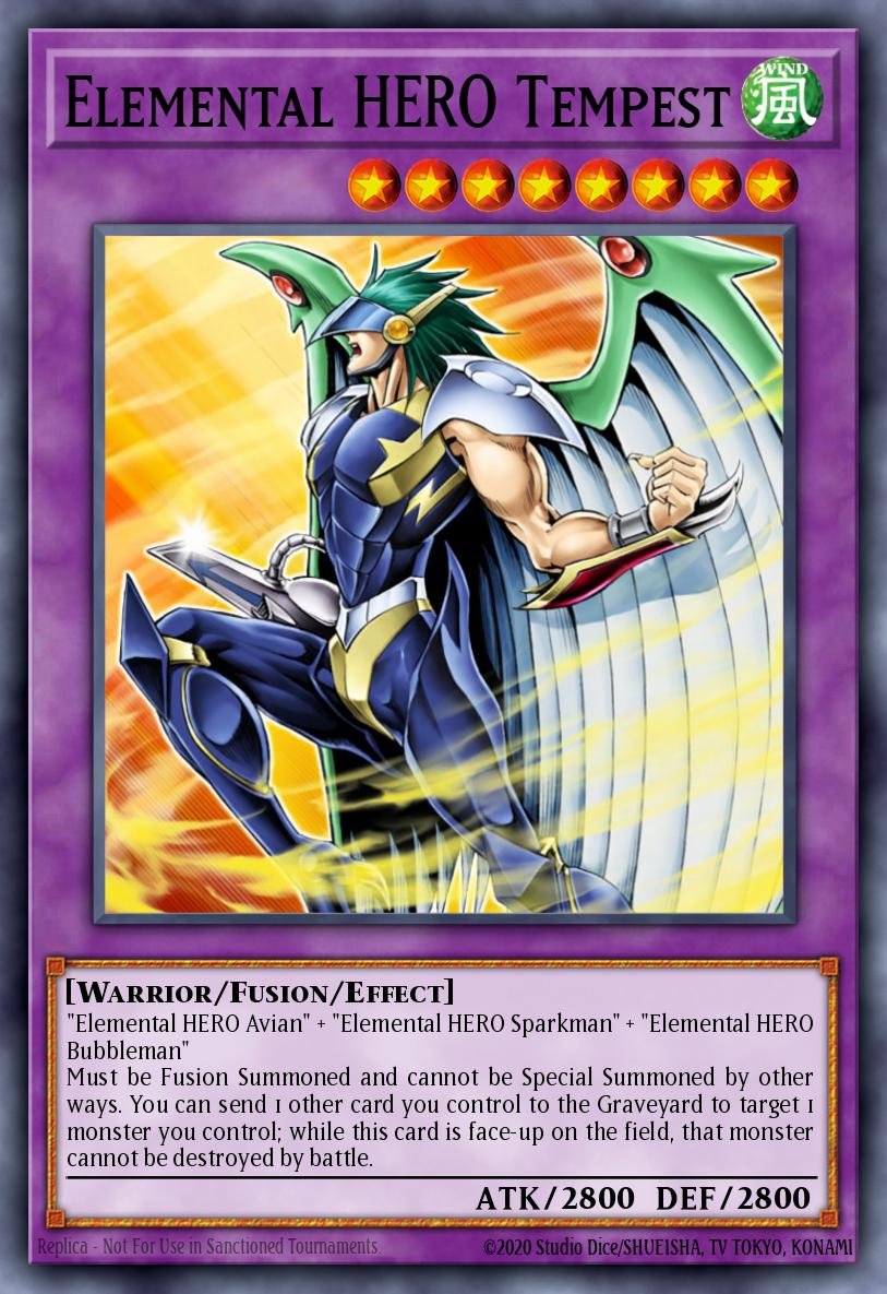 Elemental Hero Tempest (UTR)