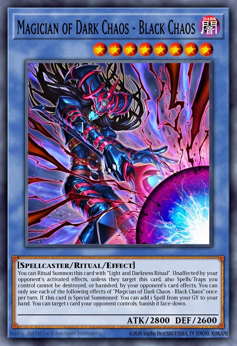 Magician of Dark Chaos - Black Chaos (Starlight Rare) (Extended Art)