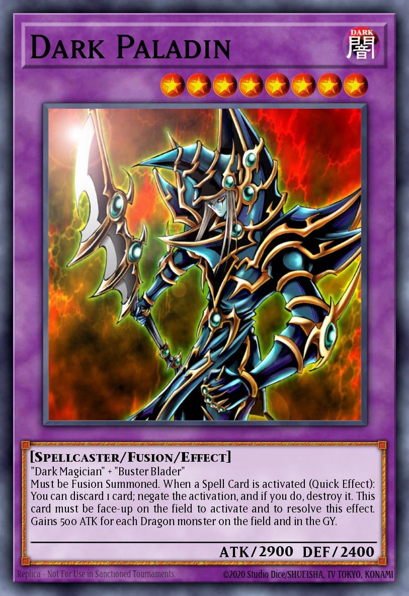 Dark Paladin (Reprint Artwork)