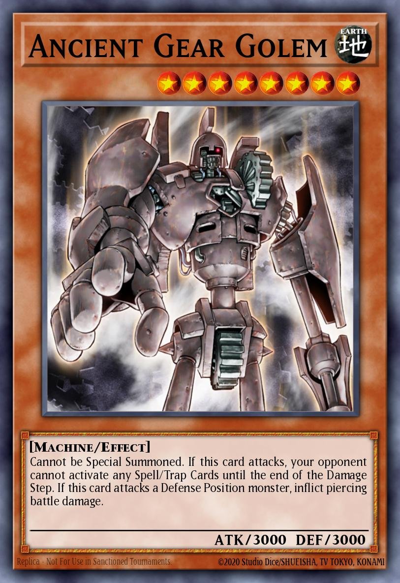 Ancient Gear Golem (UTR)