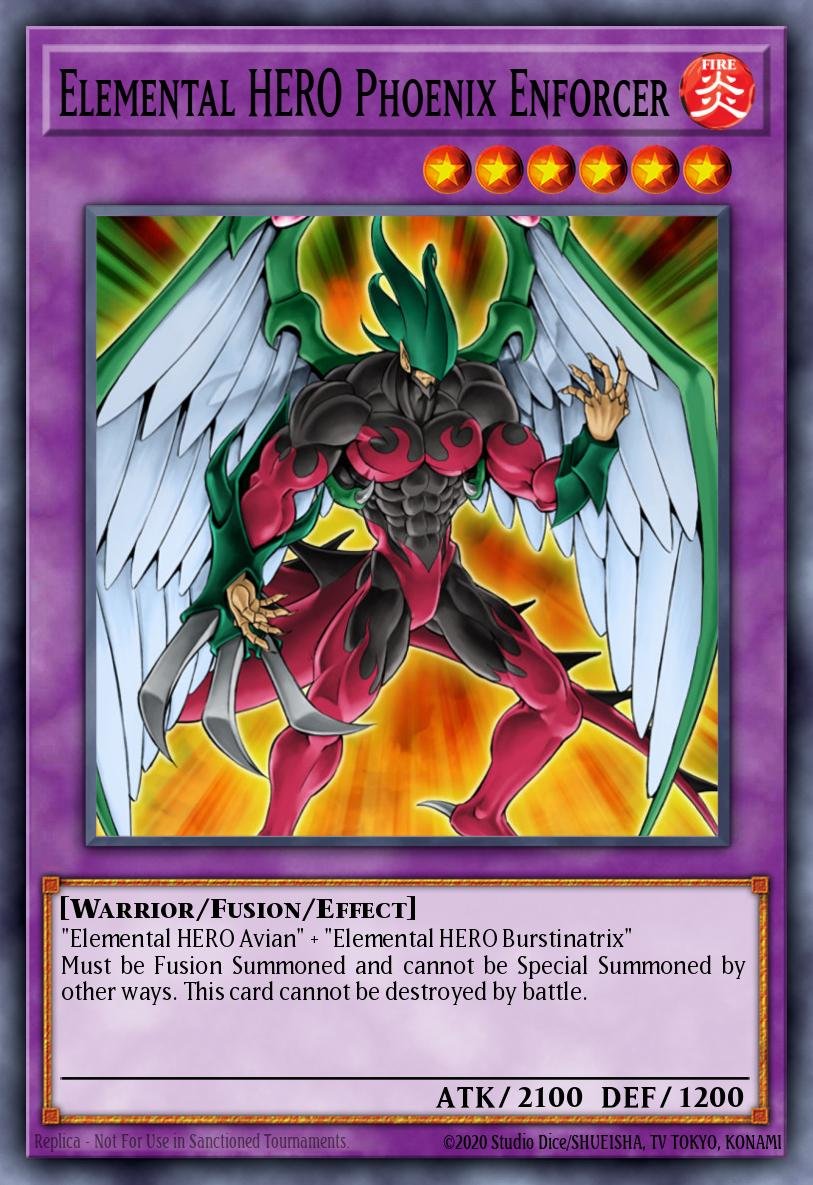 Elemental Hero Phoenix Enforcer (UTR)