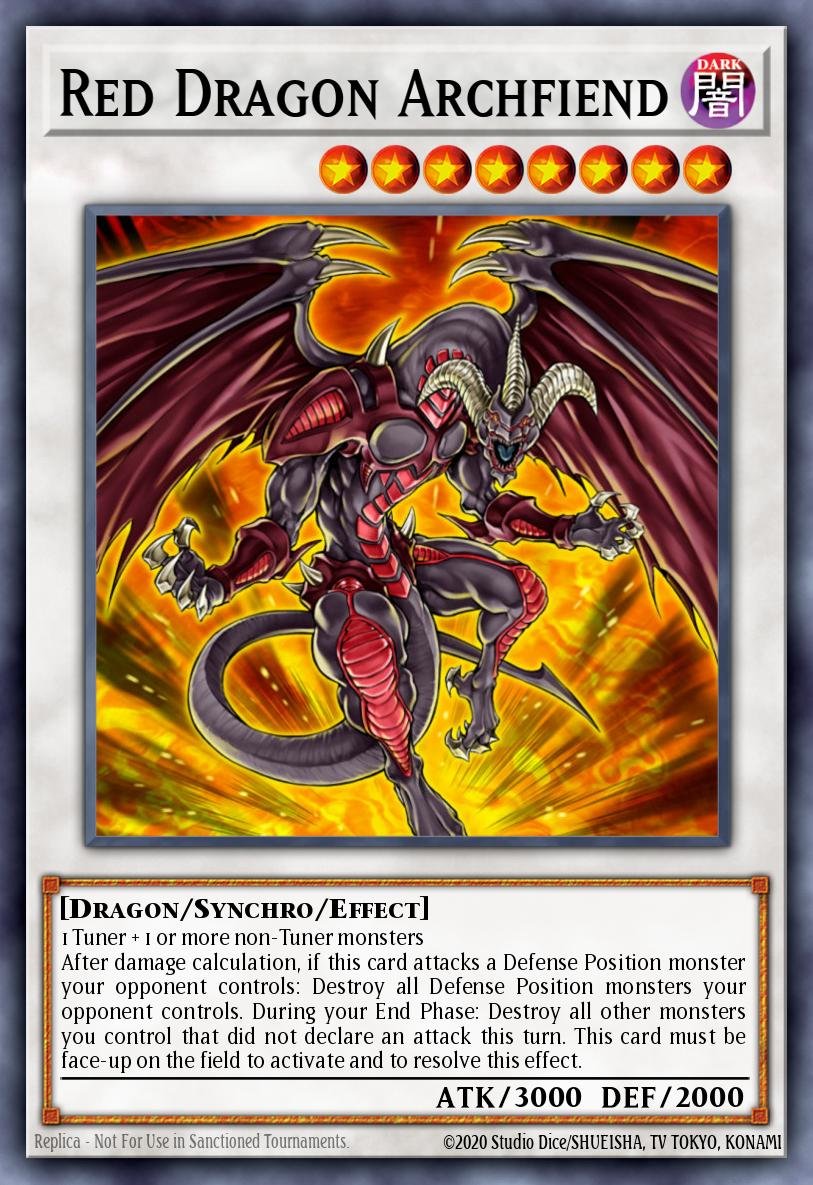Red Dragon Archfiend (UTR)