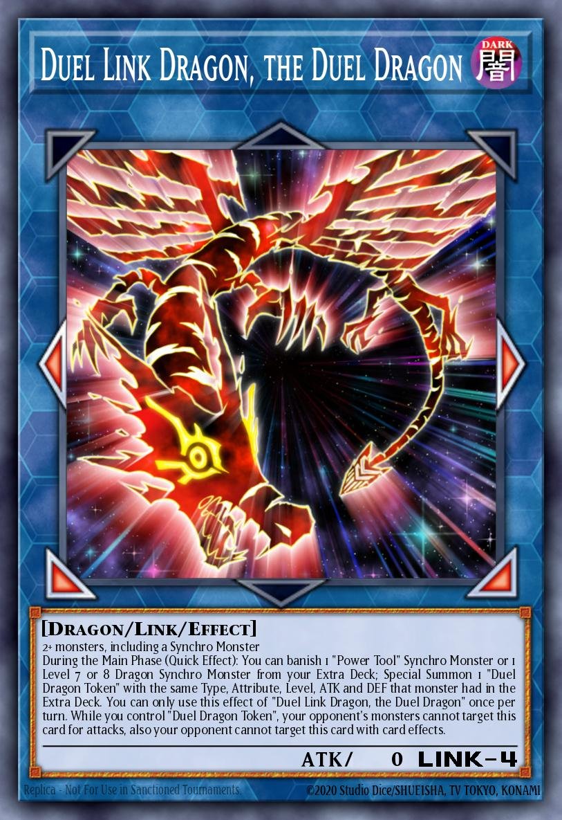 Duel Link Dragon, the Duel Dragon (SR)