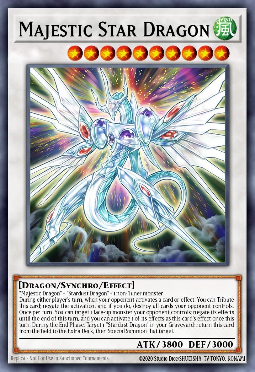 Majestic Star Dragon (Ghost Rare)