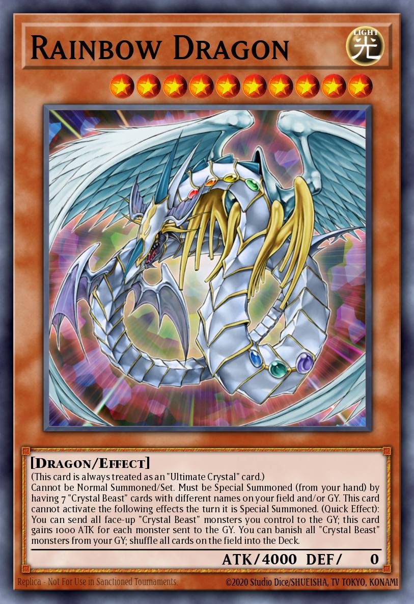 Rainbow Dragon (Ghost Rare)