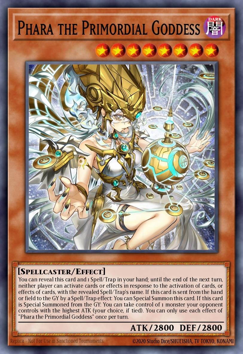 Phara the Primordial Goddess (Starlight Rare) (Extended Art)