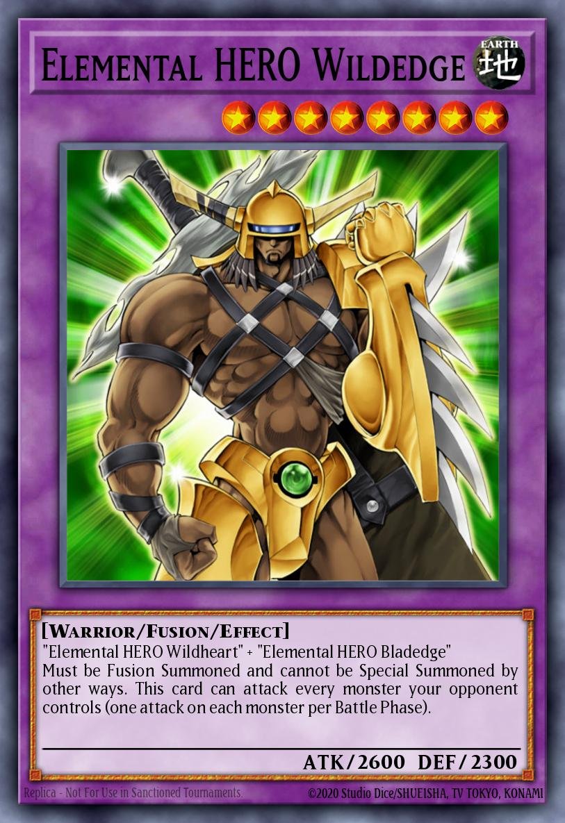 Elemental Hero Wildedge (UTR)