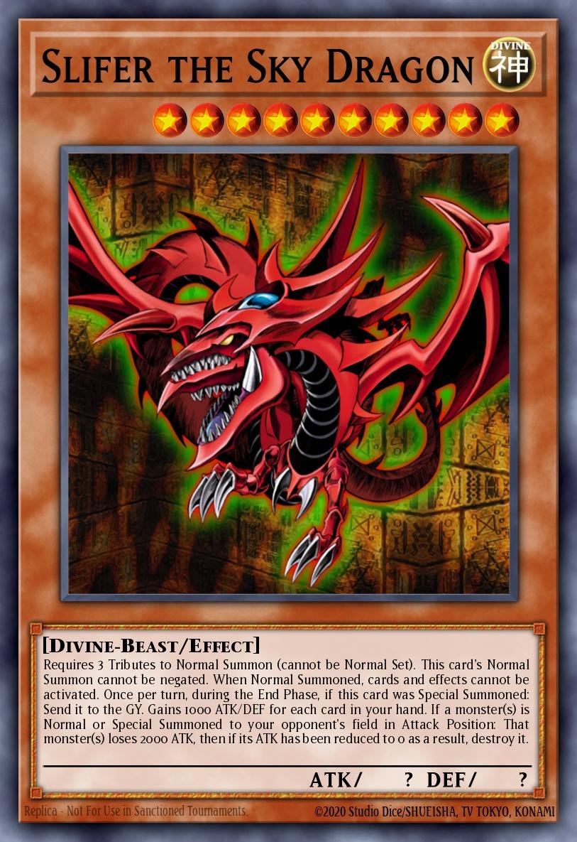 Slifer the Sky Dragon (Secret Rare)
