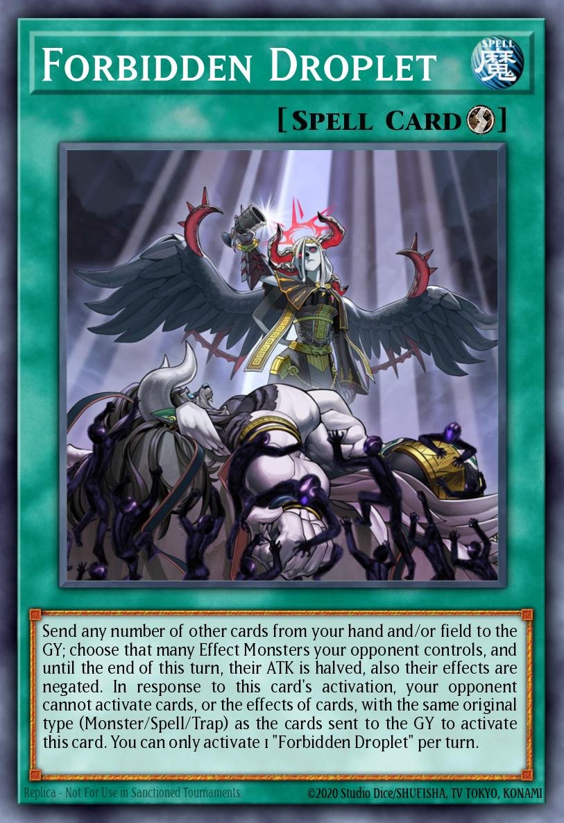 Forbidden Droplet (Regional Qualifier Stamp)